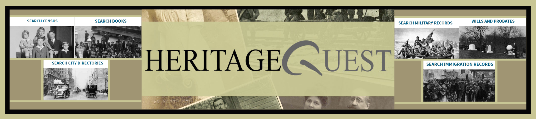 HeritageQuest Webpage