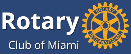 Rotary Club of Miami logo click to be redirected to their website.