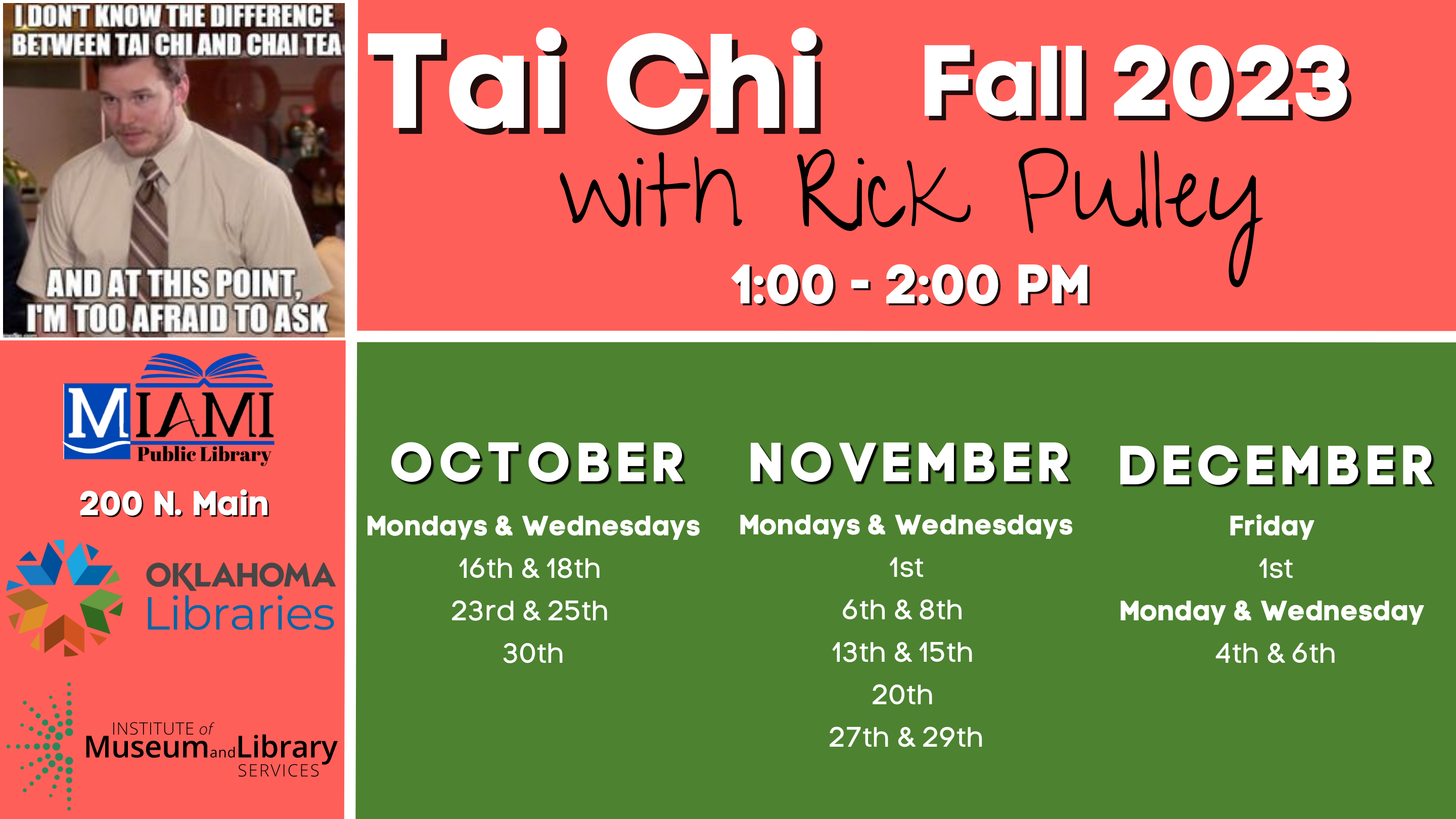 Click this image to be redirected to the Fall 2023 Tai Chi Event Facebook Page